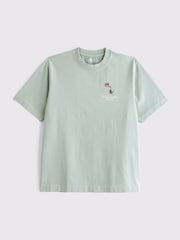 Abercrombie & Fitch Premium Heavyweight 2.0 Guinness Graphic T-Shirt - Imaginea 1 din 2