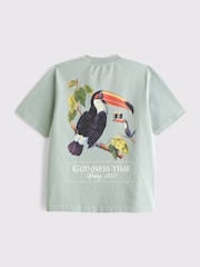 Abercrombie & Fitch Premium Heavyweight 2.0 Guinness Graphic T-Shirt - Imaginea 2 din 2