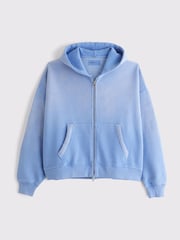 Abercrombie & Fitch Cropped Full Zip Hoodie - Bild 1 von 2
