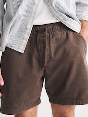 חום - Abercrombie & Fitch Casual Shorts - תמונה 5 מתוך 8