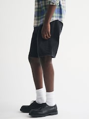 שחור - Abercrombie & Fitch מכנסיים קצרים בגזרת באגי - תמונה 4 מתוך 7