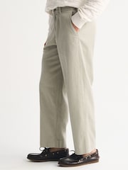 Abercrombie & Fitch Brown Cotton Baggy Trousers - Image 4 of 8