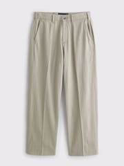 Abercrombie & Fitch Brown Cotton Baggy Trousers - Image 8 of 8