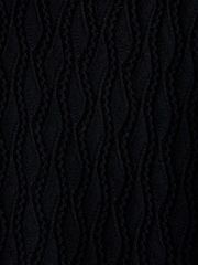 أسود - قميص بولو سترة بأكمام قصيرة من Abercrombie & Fitch - Image 2 of 2