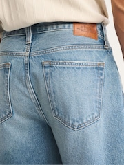 כחול  - Abercrombie & Fitch מכנסיים קצרים בגזרת באגי - תמונה 6 מתוך 8