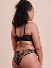 Curvy Kate Animal Boost Lace Tanga Briefs - Image 3 of 5