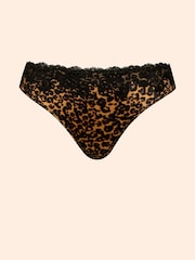 Curvy Kate Animal Boost Lace Tanga Briefs - Image 5 of 5
