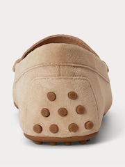 Lauren Ralph Lauren Brown Barnsbury Suede Loafers - Image 4 of 4