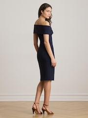 Vestito a tubino aderente con spalle scoperte di Lauren Ralph Lauren - Immagine 3 di 4