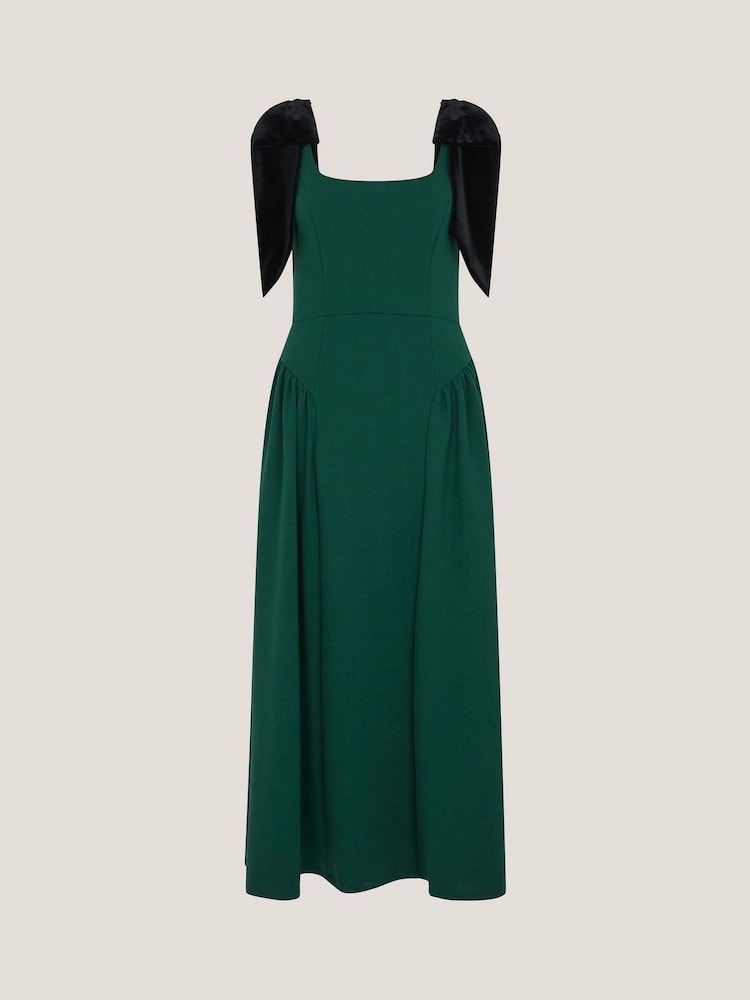 فستان متوسط الطول من قماش جيرسي بحمالات وفيونكة Billi من Monsoon - صورة 4 من 4 فستان متوسط الطول من قماش جيرسي بحمالات وفيونكة Billi من Monsoon - صورة 4 من 4