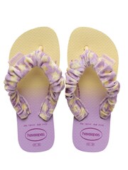 Havaianas Cream Fluffy Flip Flops - Image 1 of 6