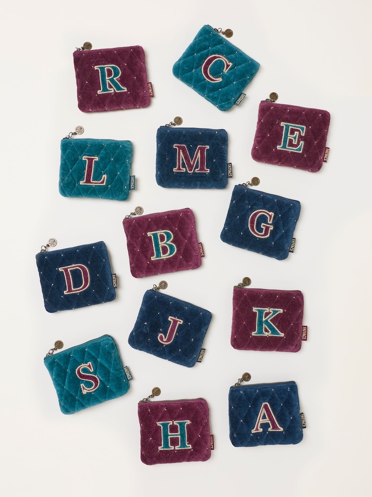 FatFace Multi Alphabet Quilted Coin Purse - Image 1 of 3 FatFace Multi Alphabet Quilted Coin Purse - Image 1 of 3