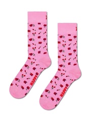 Happy Socks White Mother’s Socks Gift Set 3 Pack - Image 2 of 5