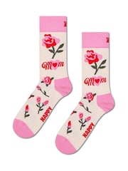 Happy Socks White Mother’s Socks Gift Set 3 Pack - Image 3 of 5
