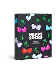 Κάλτσες Happy Socks Cherry 2 Σετ δώρου - Εικόνα 4 από 5