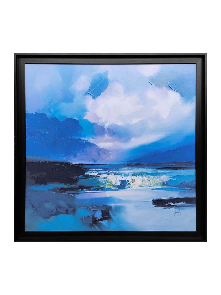 The Art Group Blue Awe Framed Canvas - Image 2 of 3