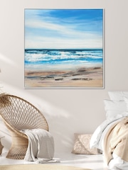 The Art Group Blue Last All About the Sea Framed Canvas - Image 1 of 4