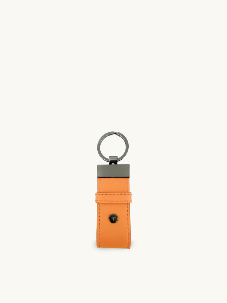 Apatchy Orange Leather Loop Keyring and Cardholder Gift Set - Image 2 of 5 Apatchy Orange Leather Loop Keyring and Cardholder Gift Set - Image 2 of 5