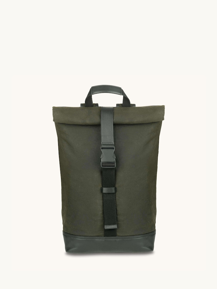 Apatchy The Cavendish Waxed Canvas & Leather Nahrbtnik - Slika 4 iz 4