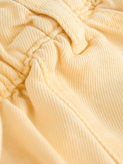 Lemon Yellow Pull On Wide Leg Trousers (3-16yrs) - Image 3 of 4