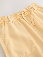 Lemon Yellow Pull On Wide Leg Trousers (3-16yrs) - Image 4 of 4