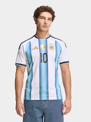 adidas White Argentina 26 Home Messi Jersey - Image 1 of 7