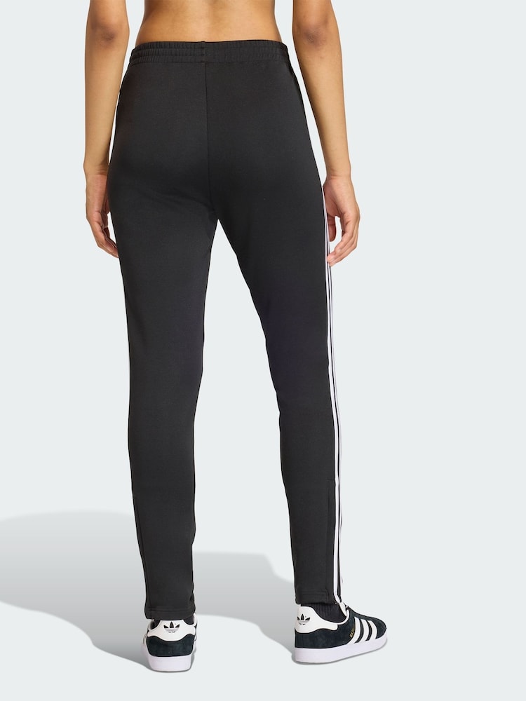 adidas Originals Black Sst Classic Track Tracksuit Bottoms - Image 2 of 6