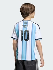 adidas White Argentina 26 Home Replica Messi Jersey T-Shirt - Image 3 of 7