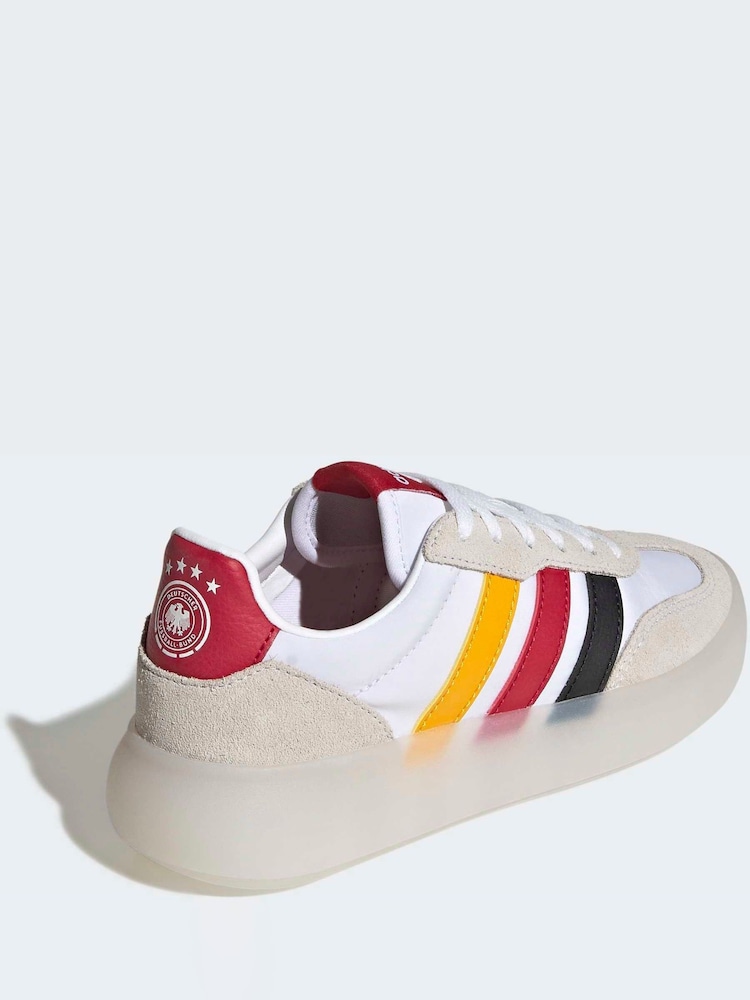 adidas Originals White Breaknet 3.0 Shoes Junior Football Trainers - Image 2 of 9 adidas Originals White Breaknet 3.0 Shoes Junior Football Trainers - Image 2 of 9