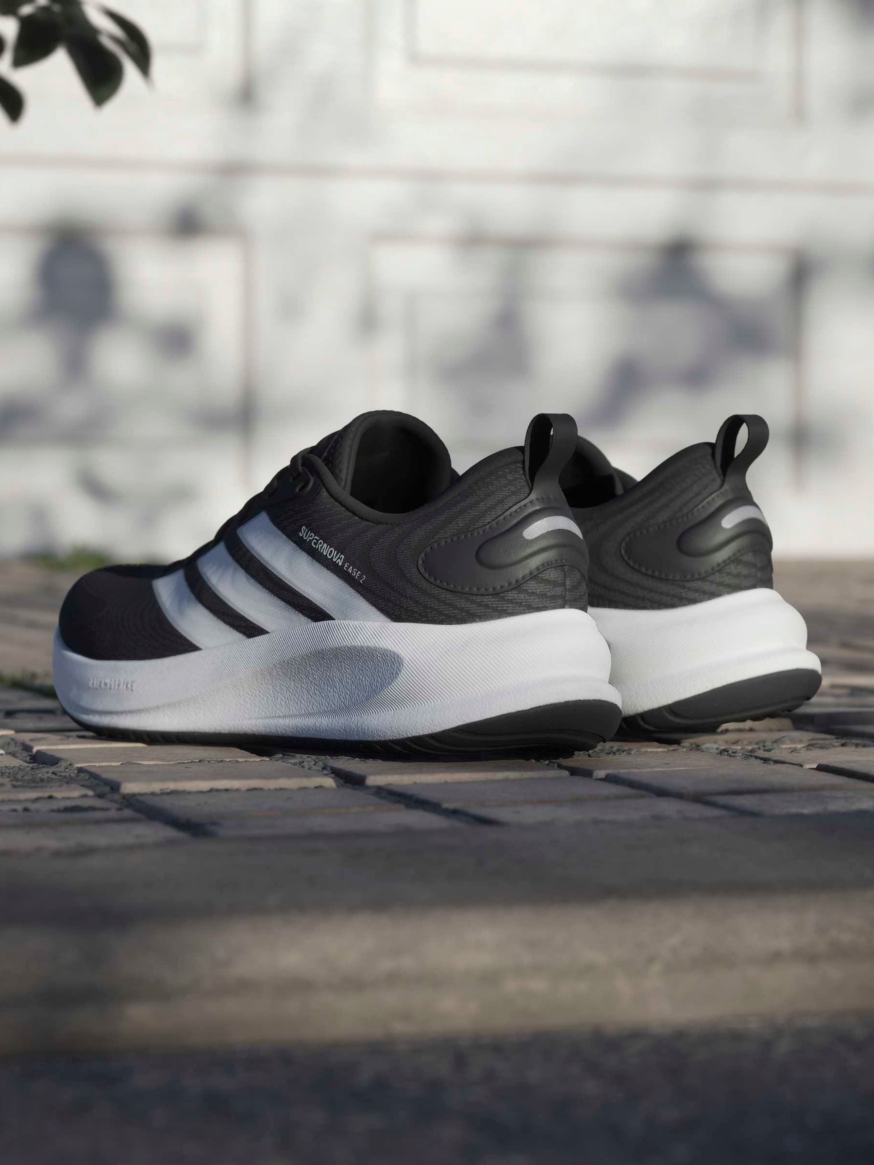 Buy adidas Black Supernova Ease 2 M Running Shoes from Next USA