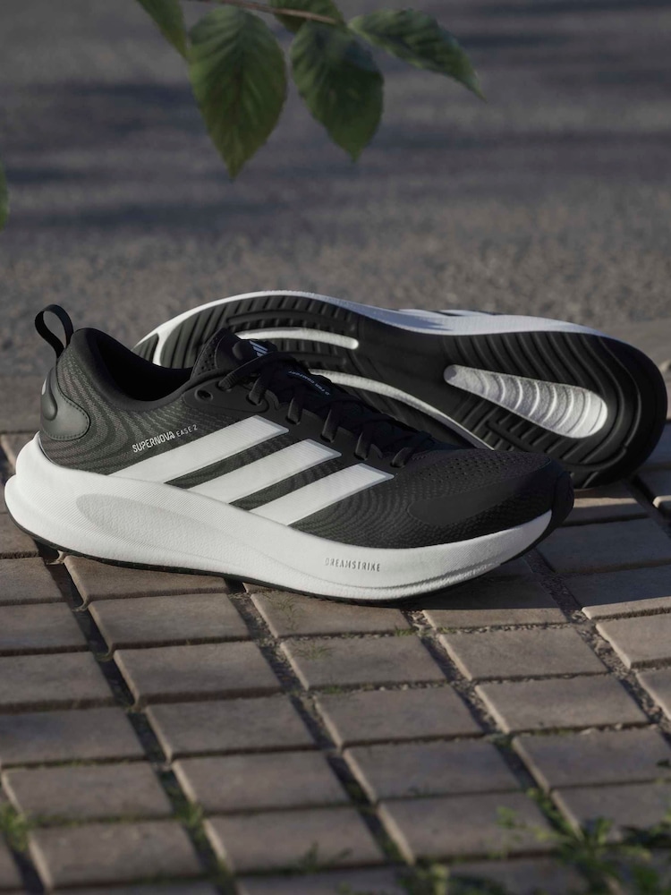 Buy adidas Black Supernova Ease 2 M Running Shoes from Next USA