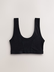 Black/Cream Bralette Kind To Skin Bras 2 Pack - Image 6 of 9