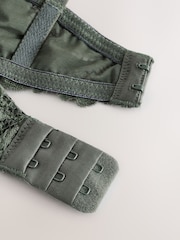 Green Push Up Padded Plunge Lace Ultimate Comfort  Bra - Image 7 of 7