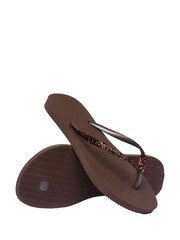 Smeđa - Havaianas Slim Flip Flops - Slika 3 od 6
