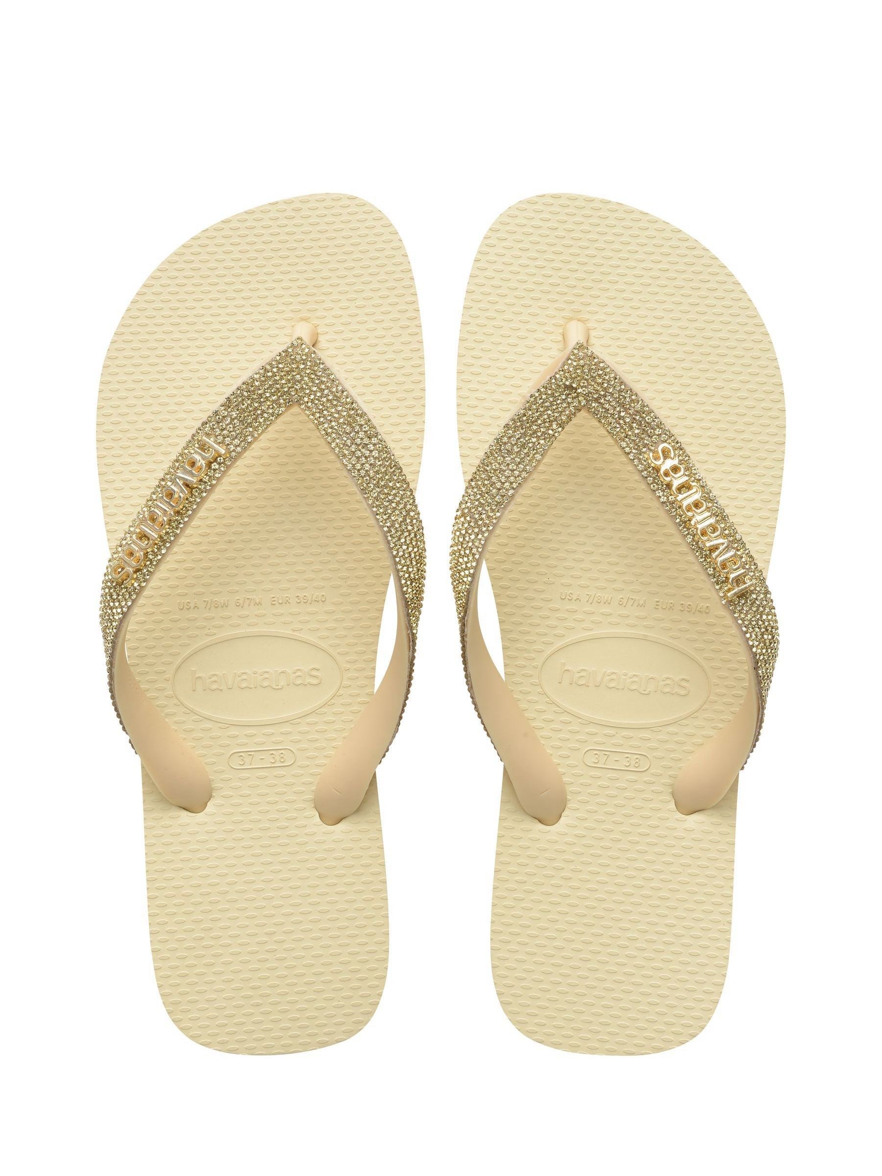 Havaianas Women's Cream Top Glow Flip Flops
