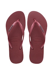 Havaianas Red Slim Flip Flops - Image 1 of 6