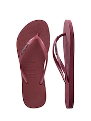 Havaianas Red Slim Flip Flops - Image 2 of 6