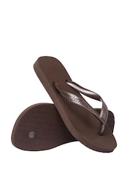 Havaianas Brown Top Tiras Flip Flops - Image 3 of 6