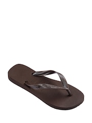 Havaianas Brown Top Tiras Flip Flops - Image 4 of 6