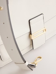 Bone Large Hardware Hand Held Bag - Image 6 of 8