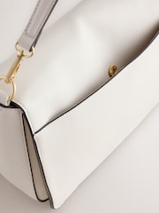 Bone Large Hardware Hand Held Bag - Image 7 of 8