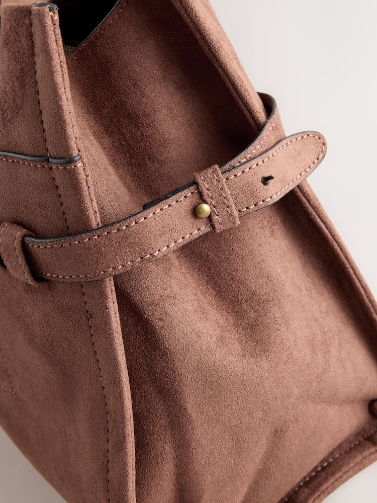 Tan Brown Large Charm Shoulder Bag - Image 13 of 13 Tan Brown Large Charm Shoulder Bag - Image 13 of 13