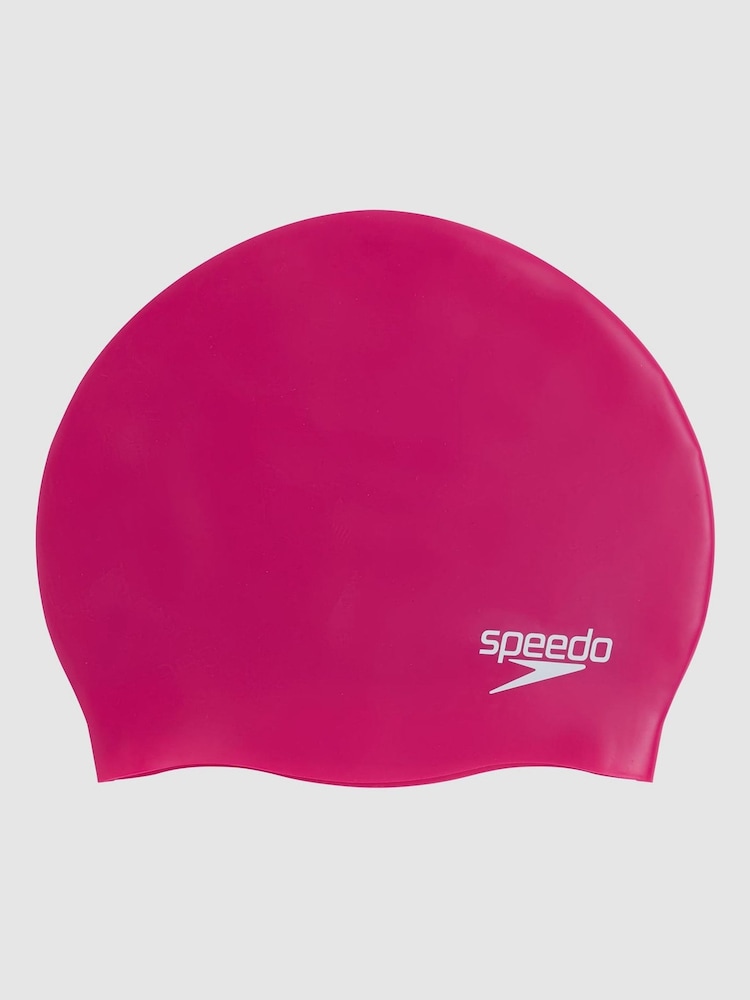 Speedo Pink Silicone Cap - Image 1 of 2