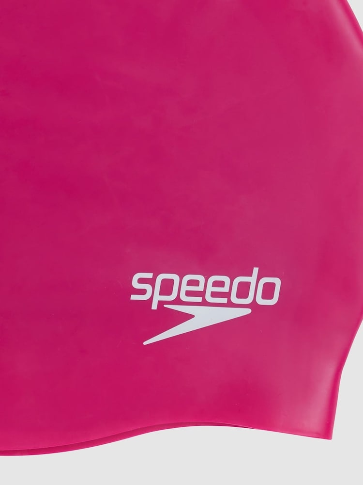 Speedo Pink Silicone Cap - Image 2 of 2