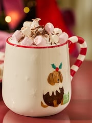 Natural Christmas Pudding Dog Mug - Image 2 of 3