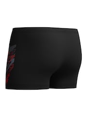 Speedo Black Medley Logo Aqua Shorts - Image 11 of 12