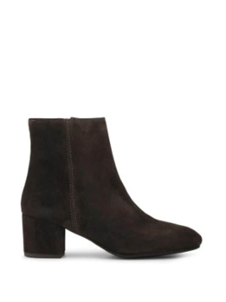 Jones Bootmaker Brown Kylee Smart Leather Zip Up Ankle Boots - Image 1 of 5 Jones Bootmaker Brown Kylee Smart Leather Zip Up Ankle Boots - Image 1 of 5