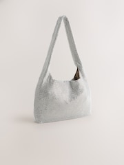Silver Sparkle Shoulder Bag - Image 2 of 5