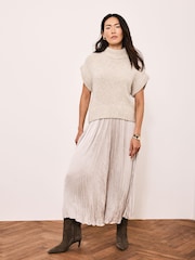 Mint Velvet Wool Blend Layered Maxi Dress - 8의 이미지 4
