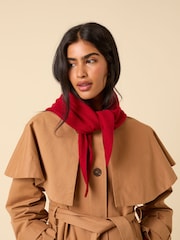 Nobodys Child Red Small Triangle Scarf - Image 2 of 2